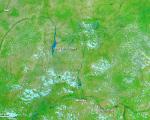 Floods in northeastern Nigeria in August 2011 captured by NASA's Aqua satellite