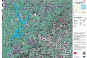 Flood delineation map for Gloucester, UK, created by Copernicus in February 2014