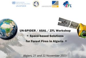 UN-SPIDER/ASAL/ZFL Workshop