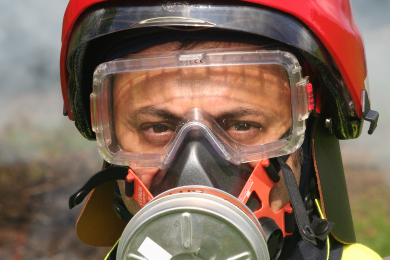 Volontario anti-incendi boschivi – Protezione Civile di Modena: foto di Roberto 