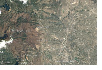 The 346 homes destroyed by the Waldo Canyon fire was situated in Mountain Shadow