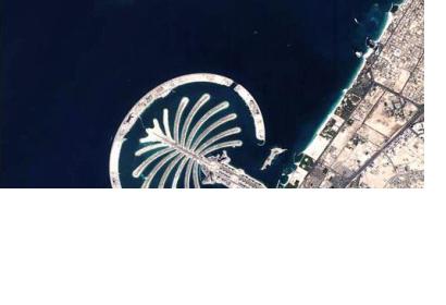 Dubai seen from space