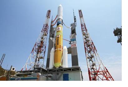 Himawari-8 was launched on 7 October 2014 from Tanegashima Space Centre