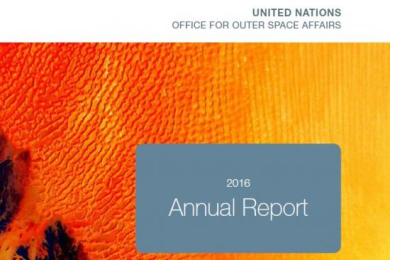 UNOOSA 2016 Annual Report 