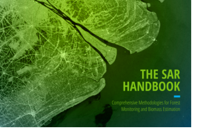 Cover of SAR Handbook: Comprehensive Methodologies for Forest Monitoring and Biomass Estimation. Image: SERVIR GLOBAL.