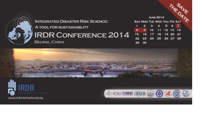 IRDR Conference 2014