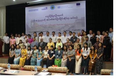 Training course on ‘Post Disaster (Earthquake) Rapid Damage Assessment’ in Myanmar