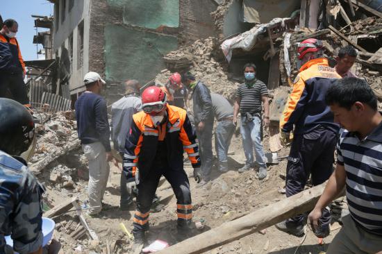 Icimod Provides Resources And Expertise To Support Earthquake Relief 