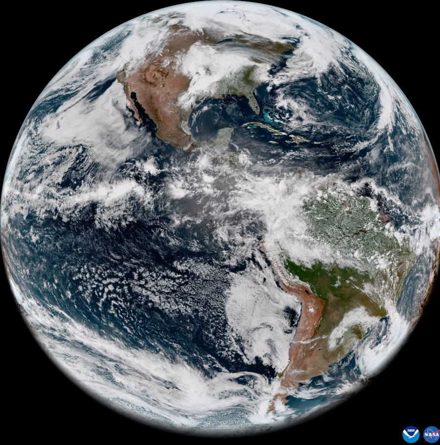 Noaa Goes 18 First Imagery Taken By New Geostationary Satellite