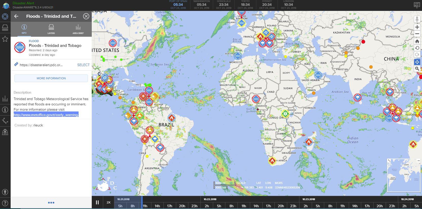 Pacific Disaster Center DisasterAware Platform (PDC) | UN-SPIDER ...