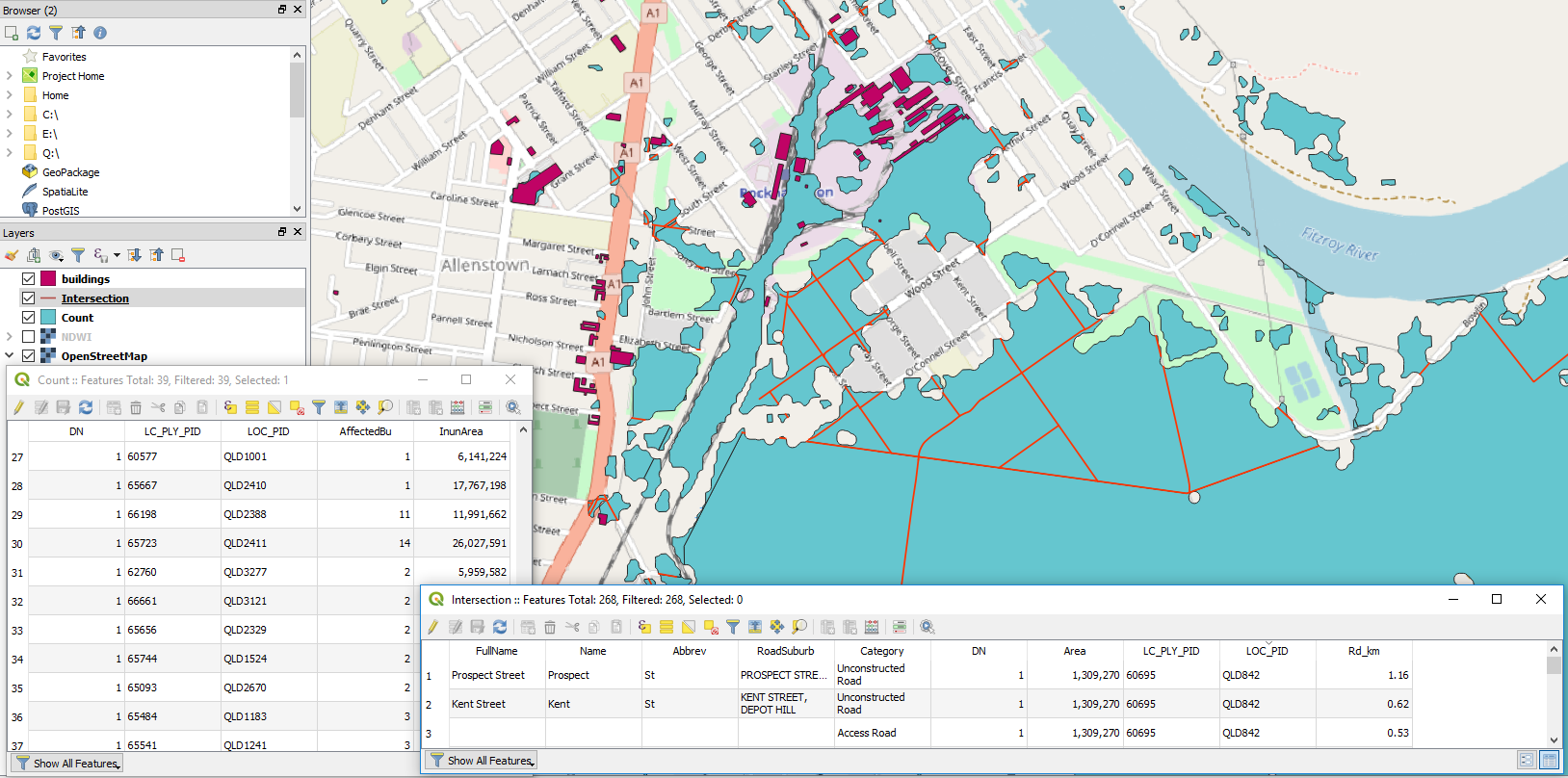 Flood Mapping and Damage Assessment
