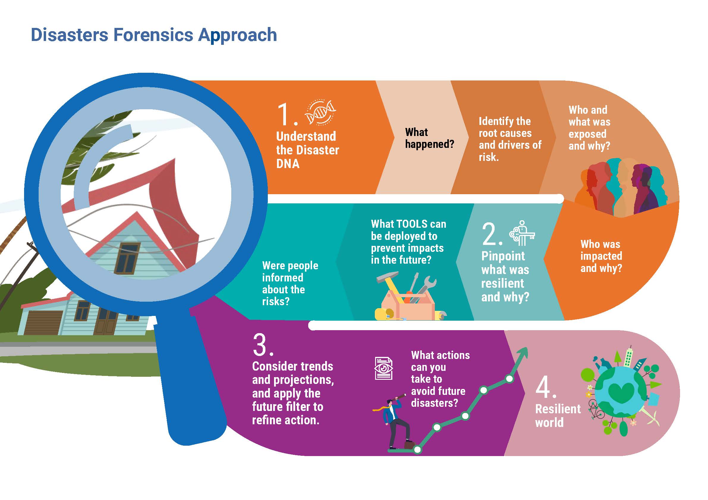 Disasters Forensic Approach