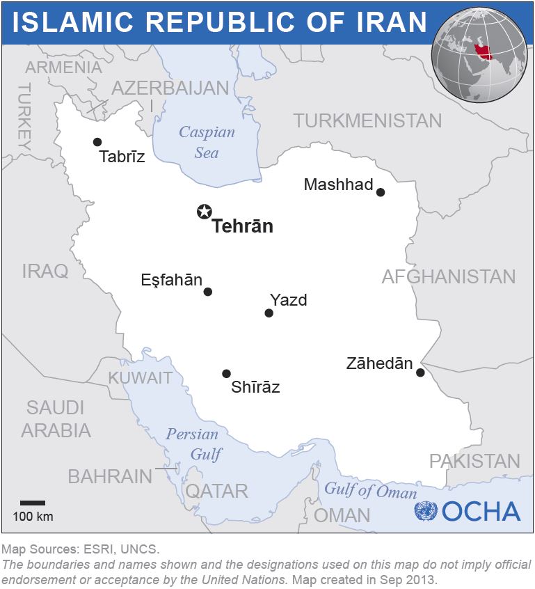 Iran - location