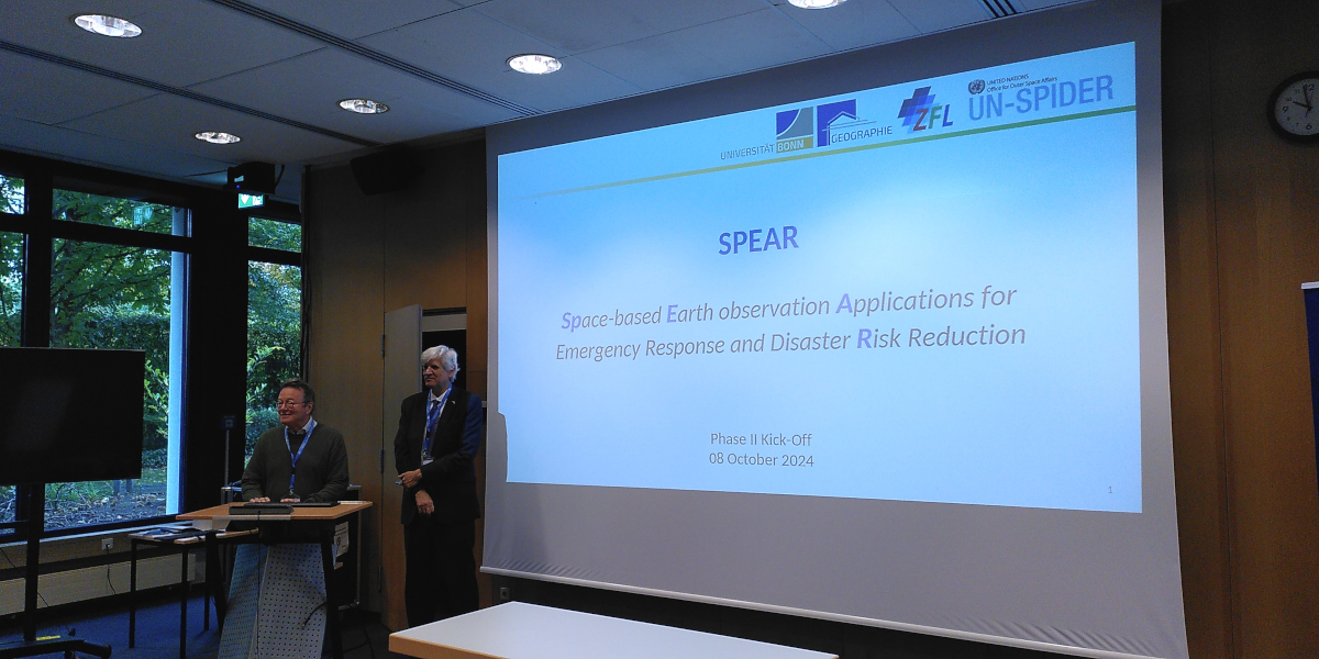 UNOOSA ZFL Agreement SPEAR Project