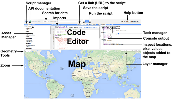 Google Earth Engine Interface