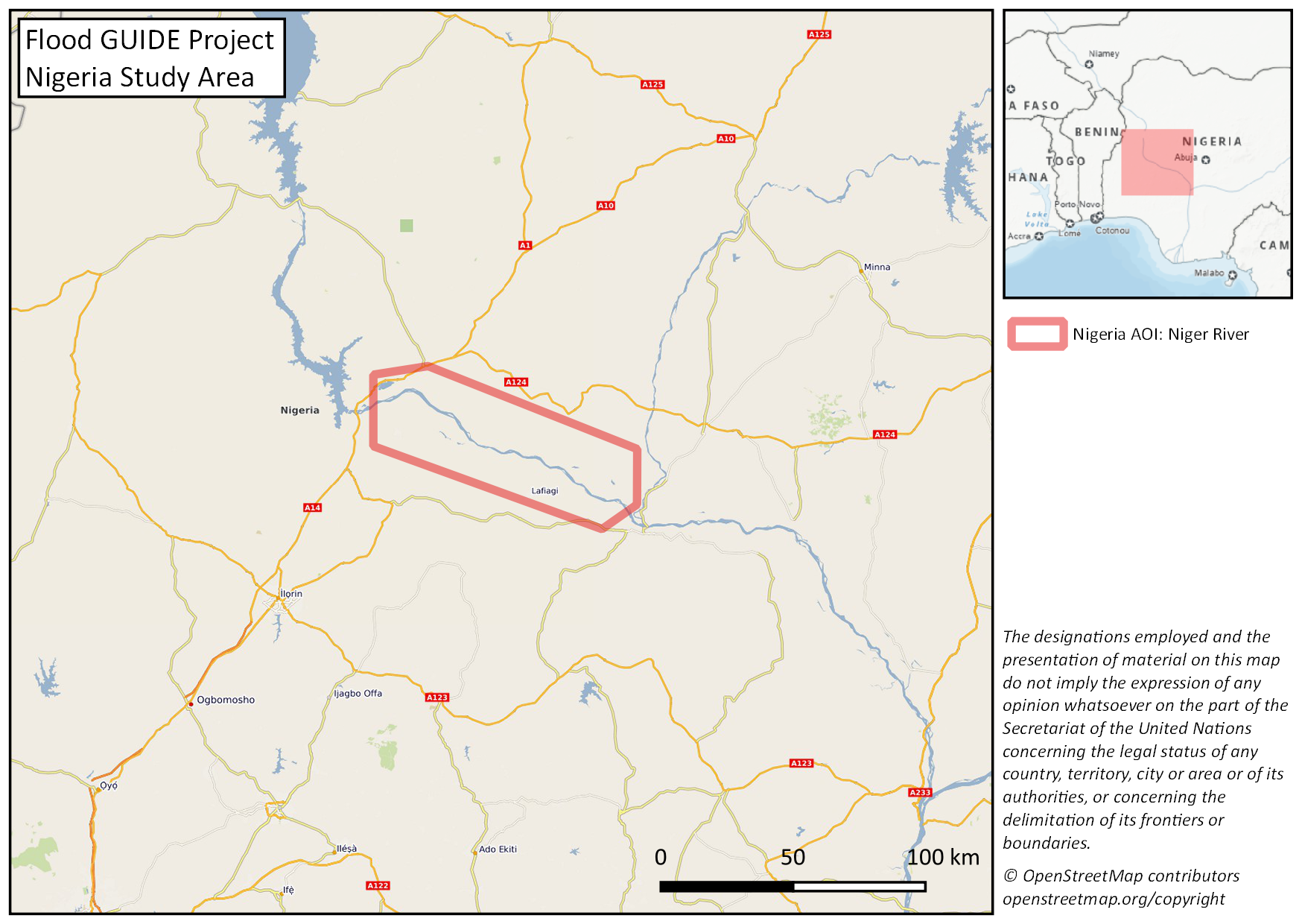 Flood GUIDE Nigeria Study Area