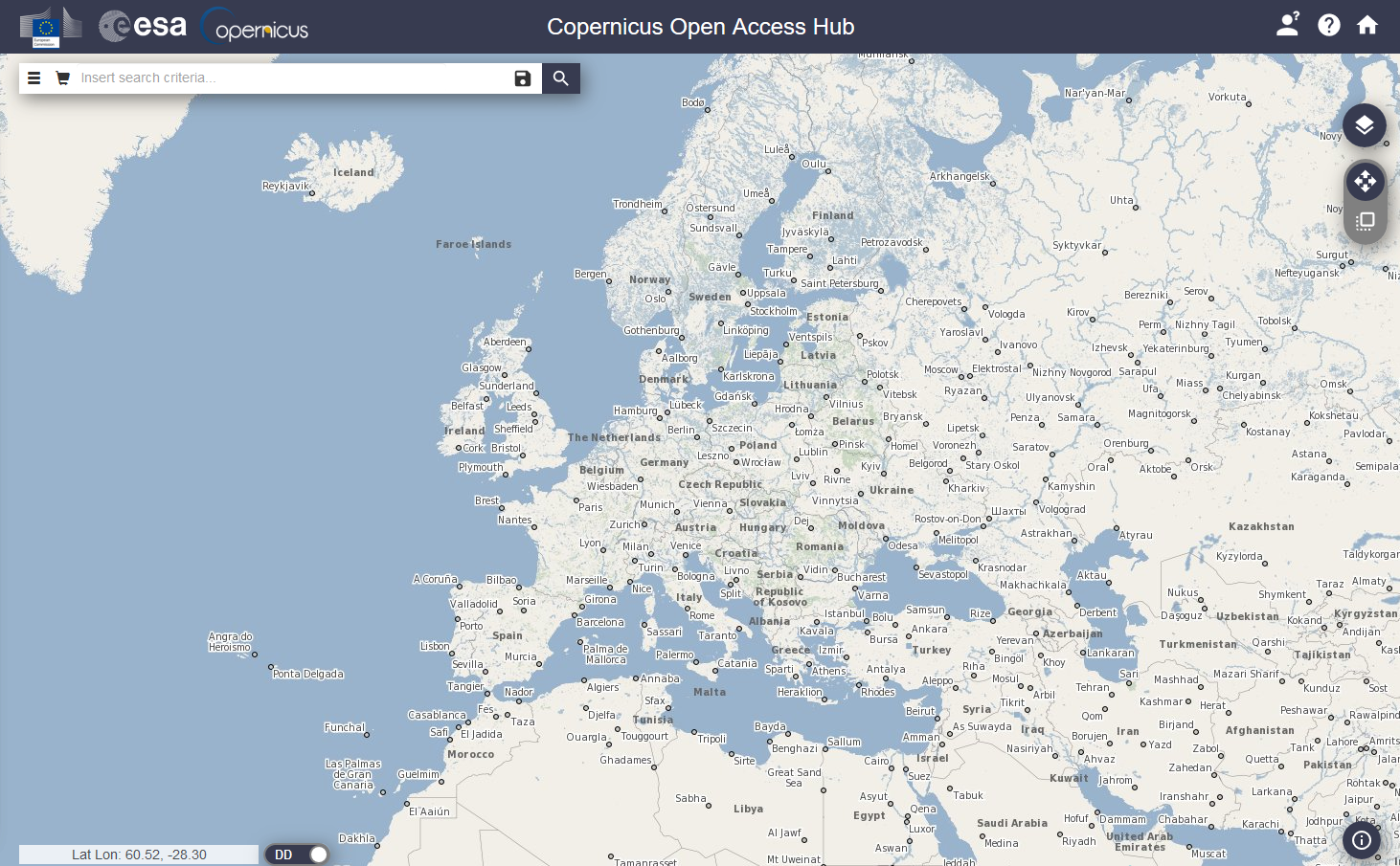 Copernicus Open Access Hub