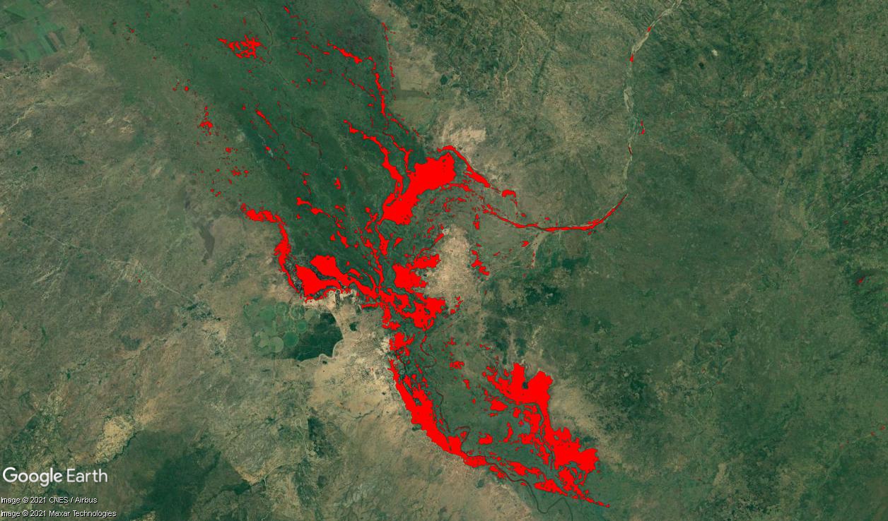 Un Spider Flood Mapping