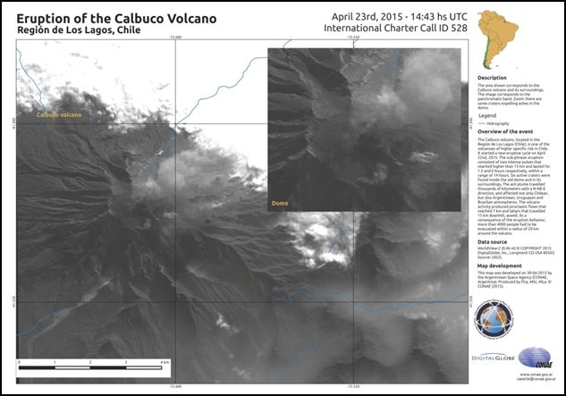 Eruption of the Calbuco Volcano, Chile