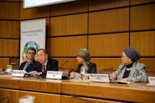 World Disasters Report 2018 launch at the United Nations Office in Vienna. Image: UNIS.