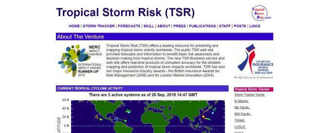 Tropical Storm Risk Tsr Ucl Un Spider Knowledge Portal Log in and use your application portal to see what material is required to complete your application. tropical storm risk tsr ucl un