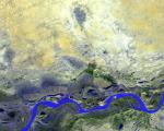 Timbuktu, Mali, seen from space