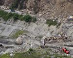 Destructions by the 2008 earthquake in the Sichuan province.