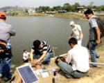 Testing the flood early warning system