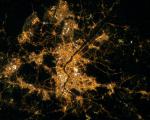 Seoul, South Korea seen from space