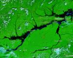 Unprecedented flooding has struck the Far Eastern Federal District of Russia