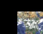 The map depicts climate change-induced migration.