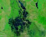 Severe flooding affected large stretches of Thailand’s Chao Phraya River