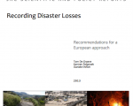 Recording disaster losses: recommendations for a European approach