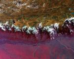 Himalayan Mountains seen from Space by ESA's Envisat.