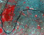Thermal image of Paris