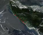 Satellite images help detect fires in Indonesia