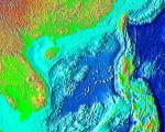 satellite image of South China sea