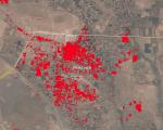 satellite images to track flooding in Afghanistan
