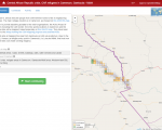 A map of Cameroon with the new version of Tasking Manager 