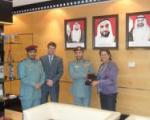 UNOOSA director Simonetta di Pippo and UN-SPIDER coordinator Luc St-Pierre visited the Ministry of Interior of the United Arab Emirates