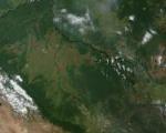 True-color MODIS image of Bolivia (Image: NASA)