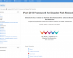 The e-tutorial is designed for delegates and experts participating in the preparatory process of the Third UN World Conference on Disaster Risk Reduction