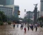 Floods in Jakarta 2013 (Image: Arsonal/Wikipedia)