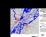 5 March satellite image of floods in province of Santa Fe (Image: CONAE)
