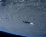 Super cyclone Maysak captured from the International Space Station