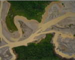 Opencast mining image in the north-eastern of Antioquia, Colombia (Image: IGAC/CIAF)