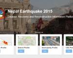 Screenshot of the DRRIP platform (Image: ICIMOD)