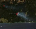 Satellite image of blazing bushfires in Victoria, Australia (Source: NASA)