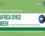 Banner for the Africa Space Week. Image: Space in Africa.