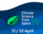Banner for the Climate Science from Space conference. Image: European Union.